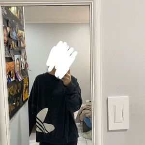 Adidas Black Sweatshirt with Logo